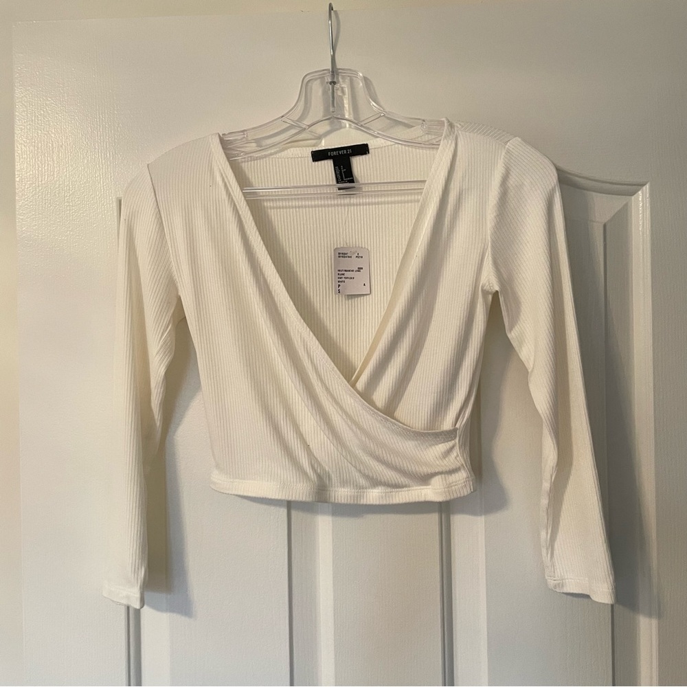 Long sleeve Crop Top